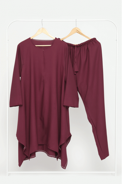 LOFAR ASYMMETRICAL SET - CHERRY